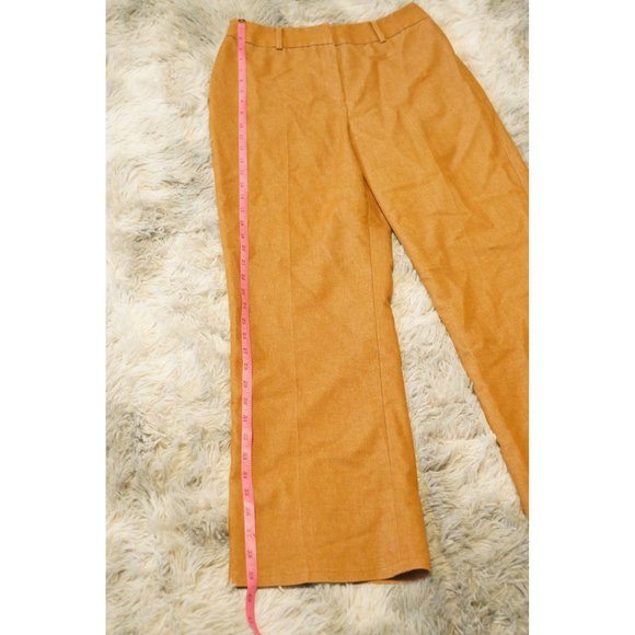 Etcetera Pants Orange No Pockets Womens Size 8 - Picture 5 of 7